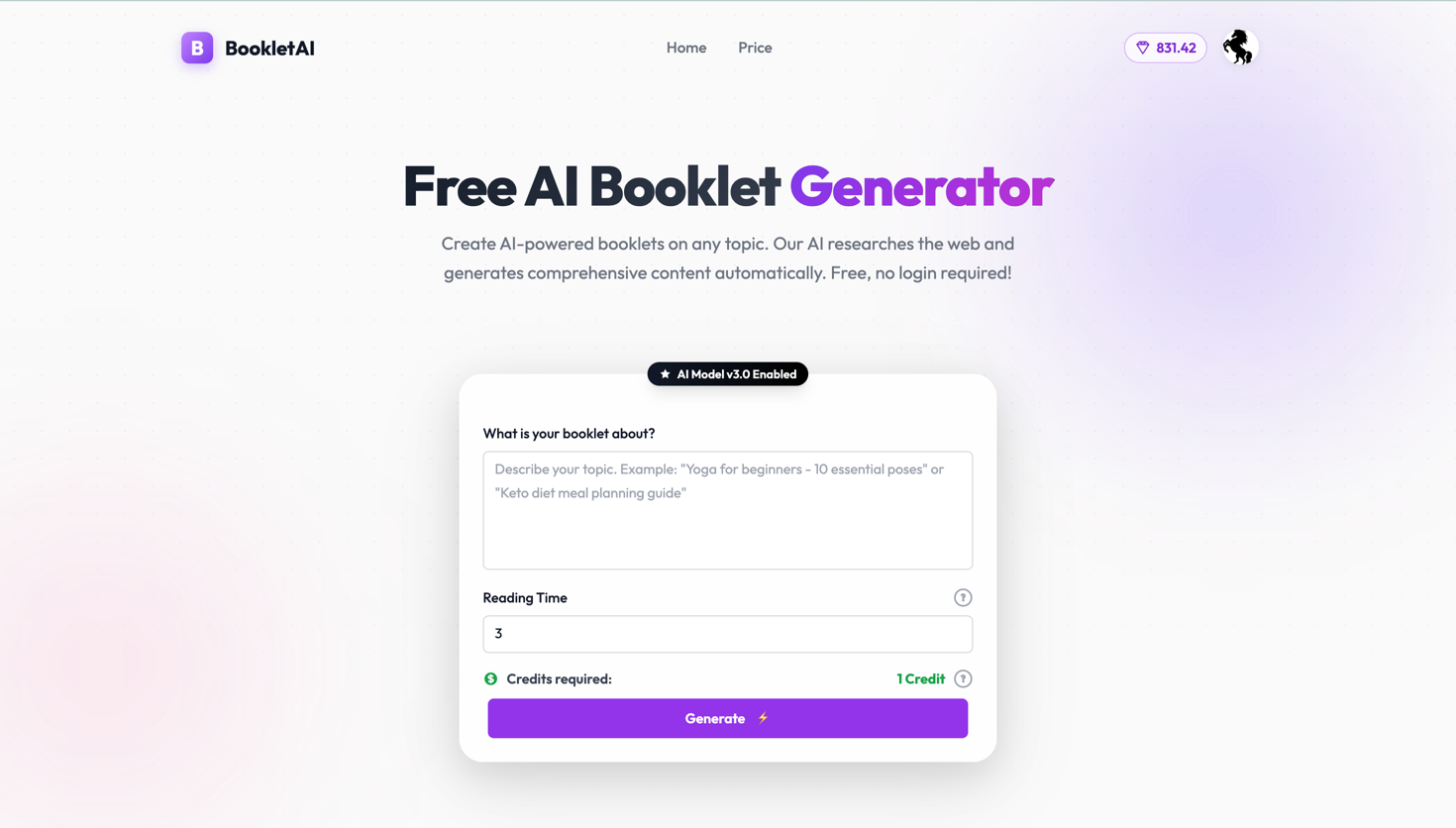 Booklet AI